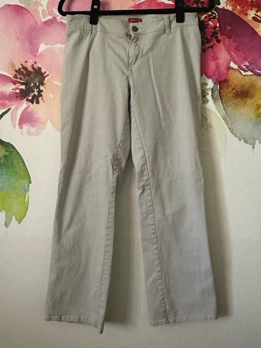 Dickies Pants - Size 7 - Straight Leg - Work Pants chinos khaki Womans